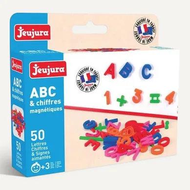Coffret Magnétique De 50 Lettres Majuscules, Chiffres Et Signes