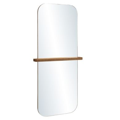 Sixtine - Miroir 83x180cm En Bois De Teck Recyclé