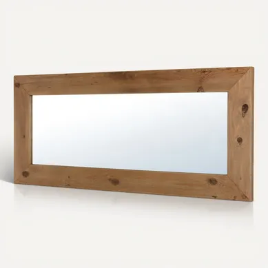 Sandy - Miroir Bois Pin Recyclé Sandy