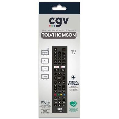 Télécommande D'Origine De Remplacement Pour Tuner/Décodeur QONIX LED2488DVBT - Marque Infrashop - Neuf