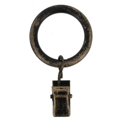 Lot De 6 Anneaux À Pince D40 Mm - 40 Mm - Bronze