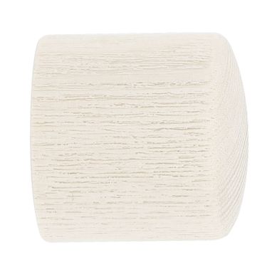 Lot De 2 Embouts De Tringle Bouchon En Frêne À Visser D28 - 28 Mm - Blanc