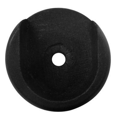 Lot De 2 Naissances De Tringle Entre Murs En Frêne D28 - 28 Mm - Noir