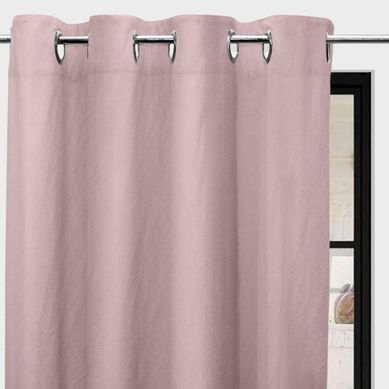 Rideaux à Oeillets Boheme Rose 135x250