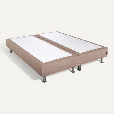 Sommier lattes 2x80x200 cm NUIT FAUBOURG MIRABEAU truffe vue 3/4