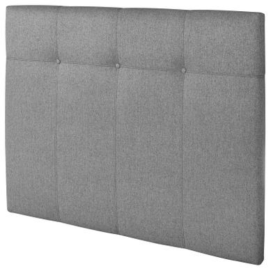 Tête de lit L.150 cm NUIT FAUBOURG LUTECE anthracite vue de profil