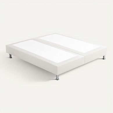 Sommier lattes 2x100x200 cm NUIT FAUBOURG MIRABEAU beige vue 3/4