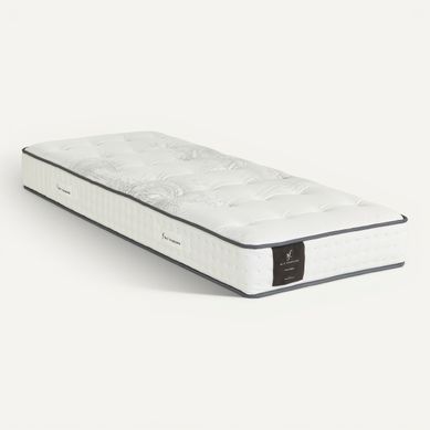 Matelas mousse 80x200 cm NUIT FAUBOURG TROCADERO ép.24 cm vue 3/4