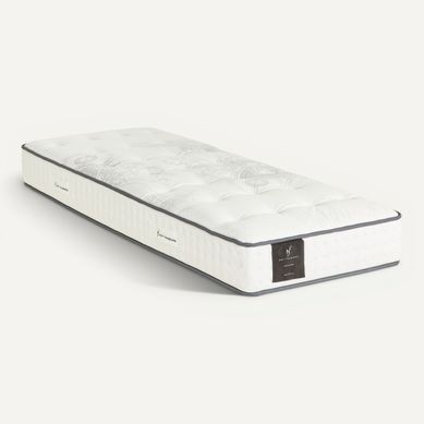 Matelas latex 80x200 cm NUIT FAUBOURG HAUSSMAN ép.24 cm vue 3/4