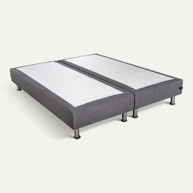 Sommier lattes 2x100x200 cm NUIT FAUBOURG MIRABEAU anthracite vue 3/4