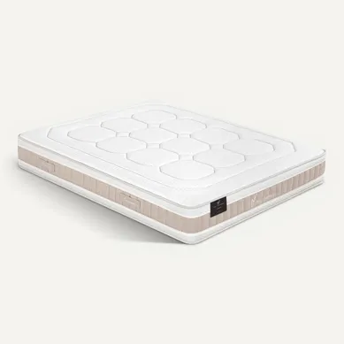 Matelas ressorts fraicheur 180x200 cm SERENITE ép.31 cm vue 3/4