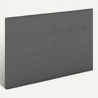 Tête de lit L.185 cm NUIT FAUBOURG ELEGANCE anthracite vue 3/4