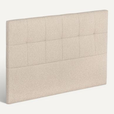Tête de lit L.205 cm NUIT FAUBOURG ELEGANCE lin vue 3/4