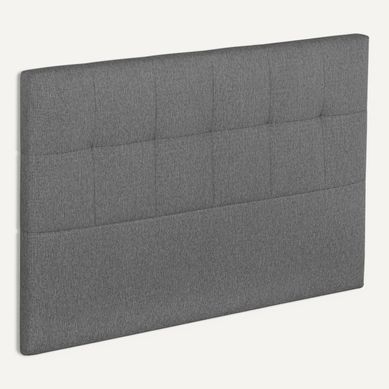 Tête de lit L.205 cm NUIT FAUBOURG ELEGANCE graphite vue 3/4