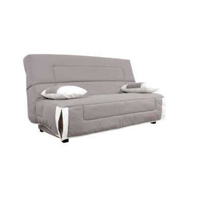   tissu Rustik taupe et écru