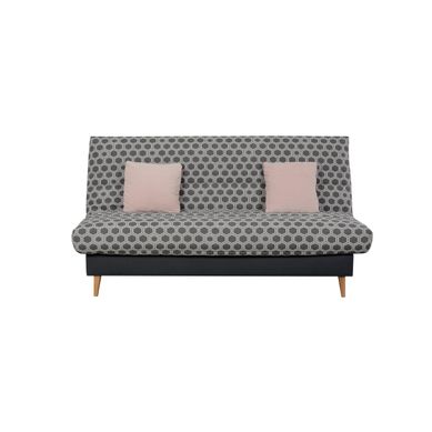 DAVIANA  imprimé hexagone gris