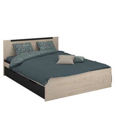 ODESSA  imitation chêne et noir