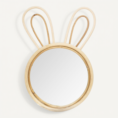 Miroir Bambou Lapin D20