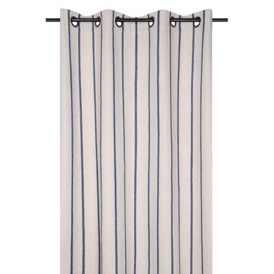 Rideau À Oeillets 135x260 Cm Montauban Anthracite Coton