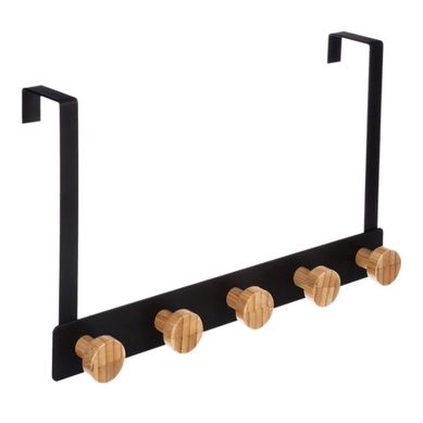 Lot De 2 Barres Murales 40 Cm Avec Crochets - Porte-manteau Pour Cuisine, Salle De Bain - Installation Facile