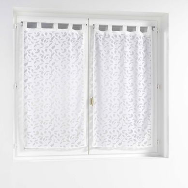 Paire De Voilages À Passants 60x90 Maille Manon