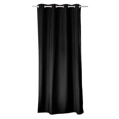 Rideau Occultant 135x240 Thermique Verso Polaire Noir