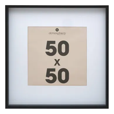Cadre-photo Axel 50x50cm Noir