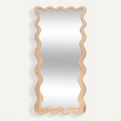 Miroir Mural Brooke Beige 100x48cm