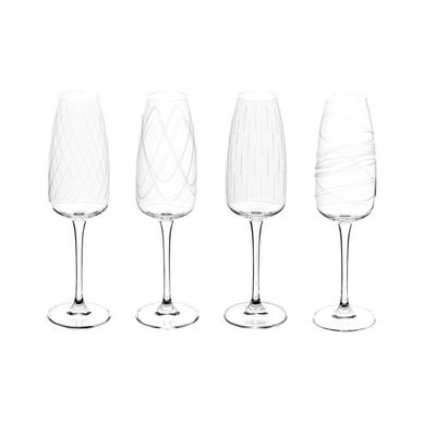 SECRET DE GOURMET Lot De 4 Verres à Eau Charles 30cl Transparent Pas