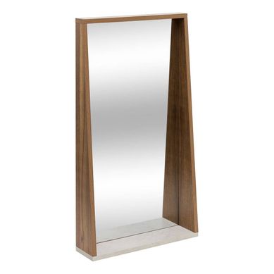 Miroir Come Rectangulaire 43x77cm Marron