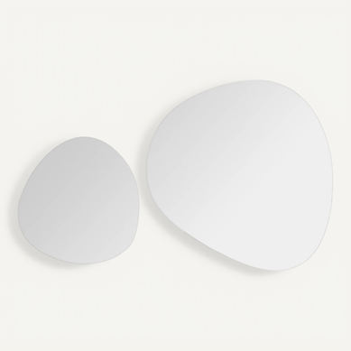 Lots De 2 Miroirs Adhésifs D20/30cm