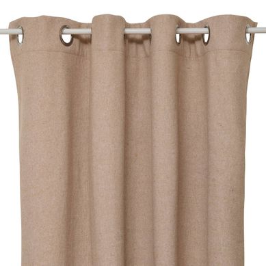 Rideau Isolant Kys Beige Lin 140x260cm