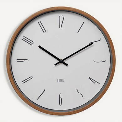 Horloge Bratislav Blanc D35cm