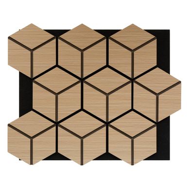 Panneau Mural Décoratif Clint 56x69 Cm - Beige Panneau Mural Décoratif Clint 56x69 Cm - Beige