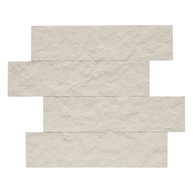 2 stickers pierre 30x38 cm CARY Blanc vue 3/4