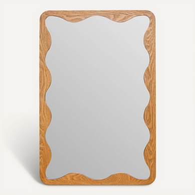 Miroir Mural Tinny Marron 91x61cm
