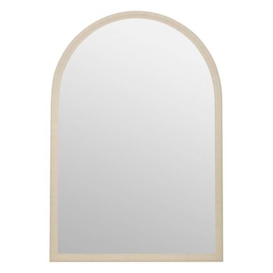 Miroir Mural Calypso Gris Perle 96x66cm Miroir Mural Calypso Gris Perle 96x66cm