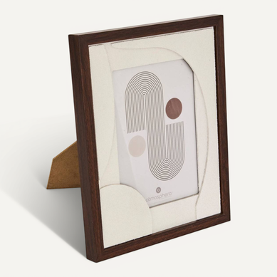 Cadre-photo Jilani Beige 21x26cm
