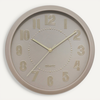 Horloge Alizee Beige Moyen D30cm