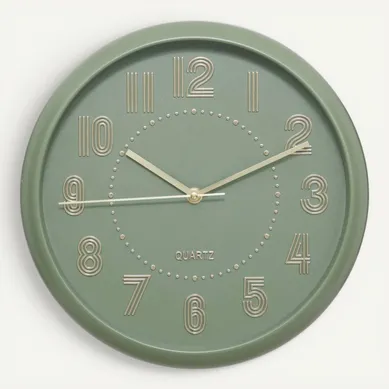 Horloge Alizee Vert Olive D30cm