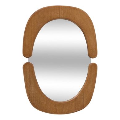 Miroir Antoine 58x40cm Acajou