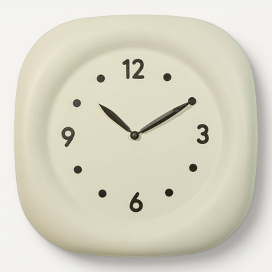 Horloge Mifo 39,3x39,3cm Blanche