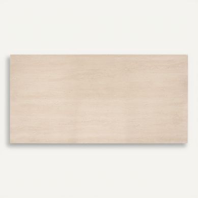 Panneau mural déco 120x60 cm CARY Beige vue de face