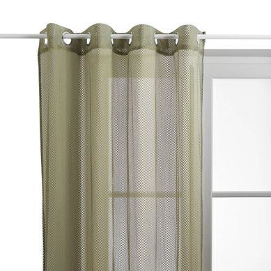 Voilage Zina 140x240cm Vert Kaki