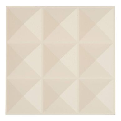 2 Stickers Muraux Oren Diamant 30x30cm Beige