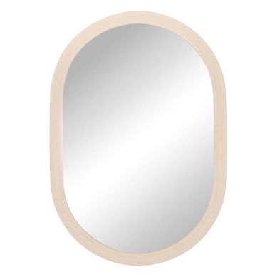 Miroir Kendra Ovale 68x98cm Beige