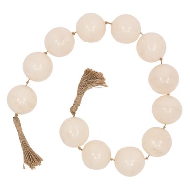 Guirlande Déco Carlo L.130cm Blanc