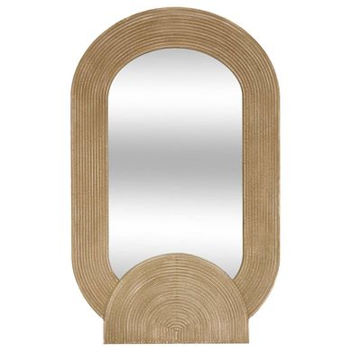 Miroir Anouk Ovale 90x145cm Marron