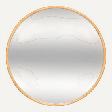Miroir "kim" Marron D75cm