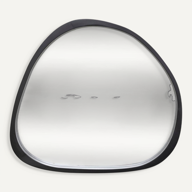 Miroir "wayne" Noir 63x57cm